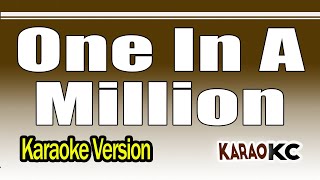 One In A Million  Karaoke Version  Larry Graham [upl. by Gherardi142]