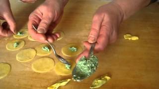 Making tortelli Piacentini [upl. by Niawat483]