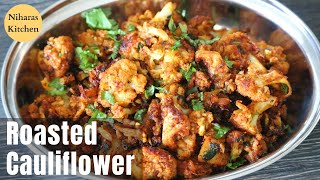 5 Carb Instant Roasted Cauliflower Recipe  Indian Keto Recipe With Macros [upl. by Yelsgnik]