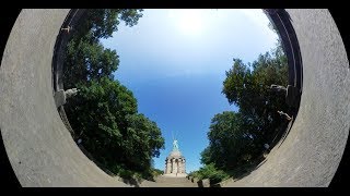 Das Hermannsdenkmal 360 GradVideo [upl. by Ayekehs]