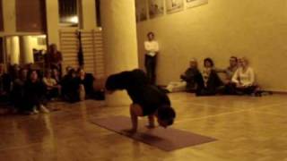 Przemek Nadolny is performing traditional Iyengar Yoga prt 1 [upl. by Whitehurst]