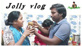 Funny vlog  DIML  Badham recipe  காமெடியாக செய்த globe jamun  badam lehyam [upl. by Cordi]