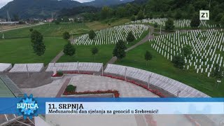 BUJICA 24052024 VUČIĆ ODLIJEPIO NA ŽIVCE ZBOG SREBRENICE Gosti Peternel Nazor i Knežević [upl. by Schram]