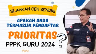 Hanya 3 Kategori Guru yang bisa Daftar PPPK 2024 [upl. by Lateehs]