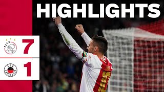 Goals Galoreeeeeee 🔥⚽  Highlights Ajax  Excelsior  Eredivisie [upl. by Luamaj481]