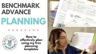 How to Plan Benchmark Advance [upl. by Eenrahc]