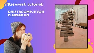 Keramiek tutorial Kerstboompje van kleireepjes [upl. by Yeltneb96]