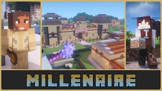 Minecraft  Millénaire Mod Showcase 1122 [upl. by Schaaff]