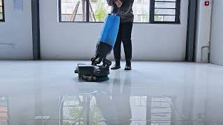 DJ450 Small commercial floor scrubbersfloorscrubber floorsweeper manufacturer [upl. by Georgia]