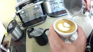 Van Dyck Tutorial Latte Art Grundkenntnisse [upl. by Kerrin423]