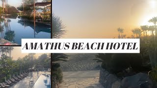 Amathus Beach Hotel Limassol Cyprus  Newly Renovated 5 Star Luxury Hotel [upl. by Gilder]