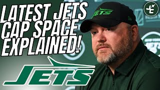 The New York Jets LATEST Cap Space UPDATE  2024 NFL OffSeason [upl. by Indnahc]