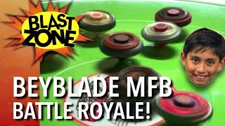 Beyblade MFB Battle Royale ベイブレード [upl. by Airaet]