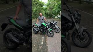 Modenas Dominar 400 UG Stock Exhaust Sound [upl. by Nilrah]