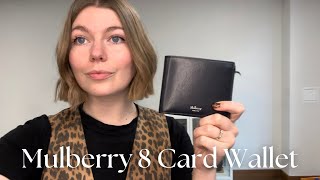 Mulberry 8 Card Wallet Review [upl. by Lemor]