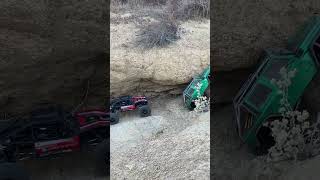 Axial Scx103 amp Axial Capra trailing at Rainbow Canyon Thanks for watching Enjoy  rccars axial [upl. by Adyol]