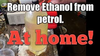 How to remove Ethanol from Petrol At home Easy way [upl. by Ailasor]