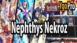 Nephthys Nekroz YgoPro  QLIPHORT TOWERS link monster 3 [upl. by Arimahs909]