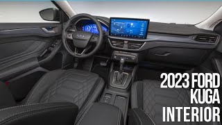 Ford Kuga 2023 FACELIFT EXTERIOR amp INTERIOR [upl. by Aidile]