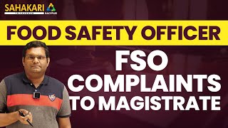 Food Safety Officer PSC  FSO Complaints to Magistrate  Sahakari Race Plus [upl. by Norrahs]