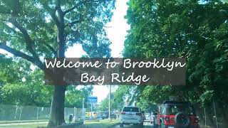 New York ❤️Driving in Bay Ridge Brooklyn 3rd Avenue [upl. by Akihdar614]