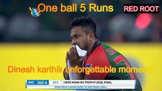 Dinesh Karthiks Incredible Last Ball Six  Nidahas Trophy 2018 [upl. by Dotti726]