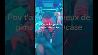 Les yeux de GIMS en showcase rap rapfrancais musique rapfr music gims shorts showcase short [upl. by Luckett815]