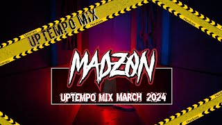 ZAAG amp UPTEMPO HARDCORE Mix March 2024  MadZON 🪚 [upl. by Eetnuahs]