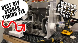 STEP BY STEP Tutorial on how to fix serger timing EASIEST METHOD [upl. by Mollie]