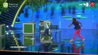 Arabs Got Talent  كارن وتلما عرض النصف نهائيات [upl. by Wonacott884]