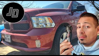 Dodge Ram Headlight Fix 2009  2018 1500 2500 3500 [upl. by Chucho]