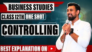 Chapter 8  Controlling  Business Studies  Class 12  One Shot [upl. by Nimad]