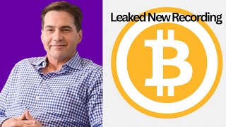 Craig Wright Talks About Bitcoin Legal Battle  Leaked NEW Recording [upl. by Eseerehc]