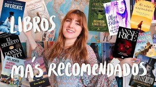 LOS 15 LIBROS QUE MÁS ME RECOMIENDAN [upl. by Gonnella]