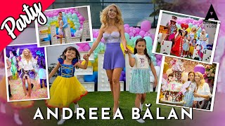 ANDREEA BALAN 260  EXPLOZIE DE CULOARE LA PETRECEREA DE ZIUA ELLEI🎉🎊🎉🎊🎉 [upl. by Rockey]