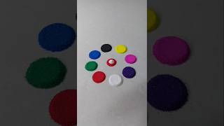 💝💐💚Colour mixing Rangolitrending viralvideo [upl. by Ahseekat866]