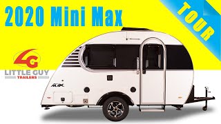 Small Camper is Surprisingly Spacious 2020 Mini Max Trailer by Xtreme Outdoors [upl. by Nivrae215]