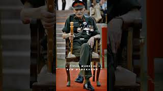 SAM MANEKSHAW ⚔️ Field Marshal🇮🇳। Indian Army 🔥 sammanekshaw [upl. by Adnawyek668]