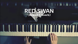 Red Swan🎹  Attack on Titan piano slowed  reverb piano [upl. by Ynaffit]