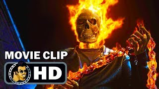 GHOST RIDER Clips  Trailer 2007 Nicolas Cage Marvel Comics [upl. by Aifos]