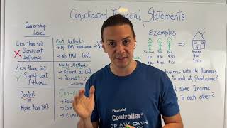 How amp When To Consolidate Financial Statements [upl. by Oren]