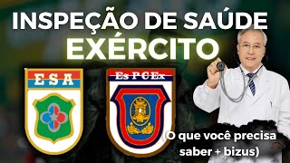 INSPEÇÃO DE SAÚDE EXÉRCITO COMO SE PREPARAR [upl. by Laith]