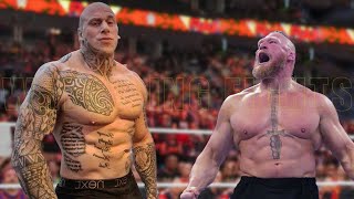 Brock Lesnar vs Martyn Ford Match Wrestling Fights [upl. by Yk419]