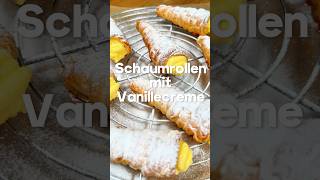 VanilleTräume in Rollenform Probier unser unwiderstehliches Schaumrollenrezept 🍦👩‍🍳 [upl. by Bang986]