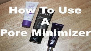 How to Use a Pore Minimizer [upl. by Rubin]