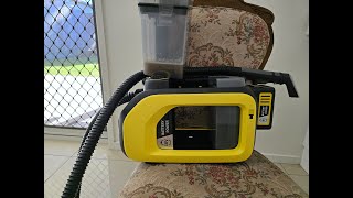 Karcher SE 318 spot cleaner critical review [upl. by Bozuwa]