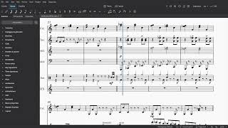 Halloween Music  Testing Sampled BBC Micro Soundfont in Musescore 44 [upl. by Atillertse238]