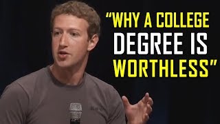 The Most Successful People Explain Why a College Degree is USELESS [upl. by Elkraps896]