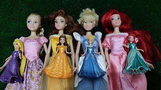 Elsa Doll Dress Transformation  DIY Miniature Ideas for Barbie  WigDressFeceup and More 39 [upl. by Lizabeth533]