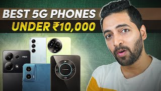 Top 5 Paisa Wasool 5G Phones Under ₹10000 MAY 2024 [upl. by Akenn77]